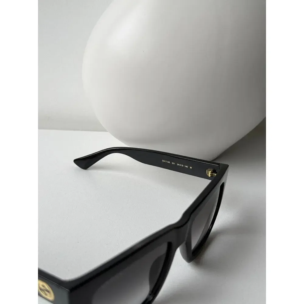 NEW Gucci GG1714S Black Cat Eye Sunglasses